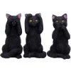 Nemesis Now All Homeware Three Wise Felines Cats