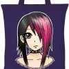 Grind Tokyo Spirit Yukiko Purple Tote Bag All Bags
