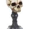 Nemesis Now All Homeware Torch Of Torture Skull Tea Light Holder