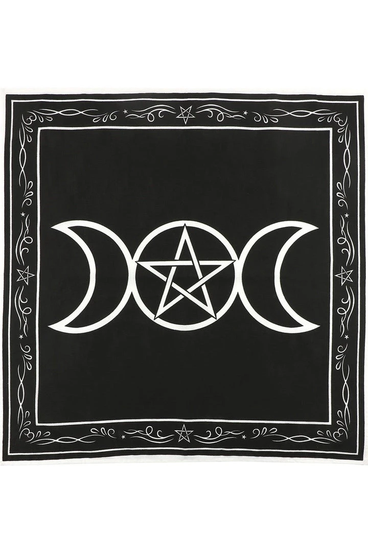 Something Different All Homeware Triple Moon Altar Cloth 3 Something Different All Homeware Triple Moon Altar Cloth