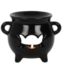 Something Different Triple Moon Cauldron Oil Burner All Homeware