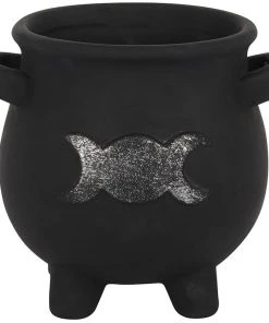Something Different Garden Triple Moon Cauldron Plant Pot