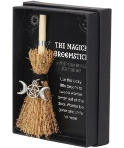 Something Different Triple Moon Mini Magick Broomstick