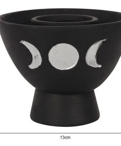 Something Different Triple Moon Incense Bowl All Homeware 7 Something Different Triple Moon Incense Bowl All Homeware