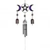 Something Different Garden Triple Moon Windchime With Bells