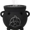 Something Different Triquetra Cauldron Incense Cone Holder All Homeware