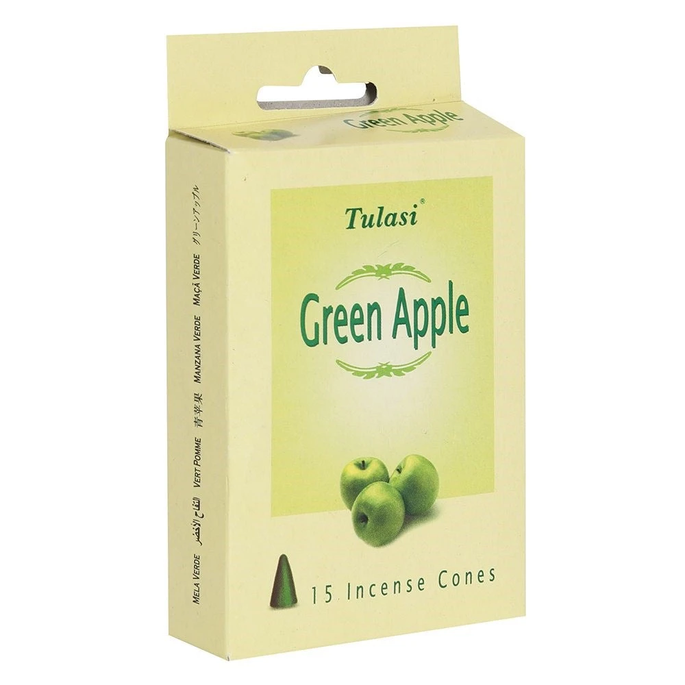 Something Different Tulasi Green Apple Incense Cones All Homeware 6 Something Different Tulasi Green Apple Incense Cones All Homeware