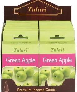 Something Different Tulasi Green Apple Incense Cones All Homeware