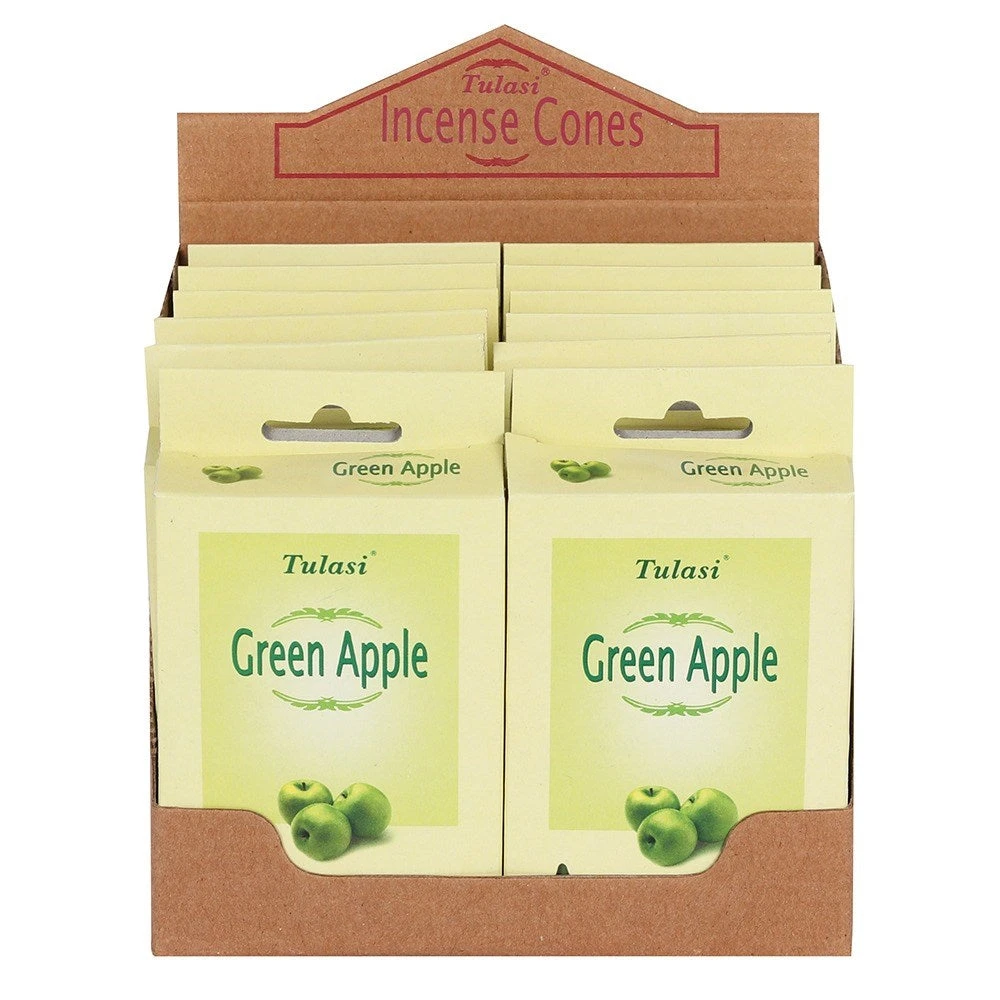 Something Different Tulasi Green Apple Incense Cones All Homeware 5 Something Different Tulasi Green Apple Incense Cones All Homeware
