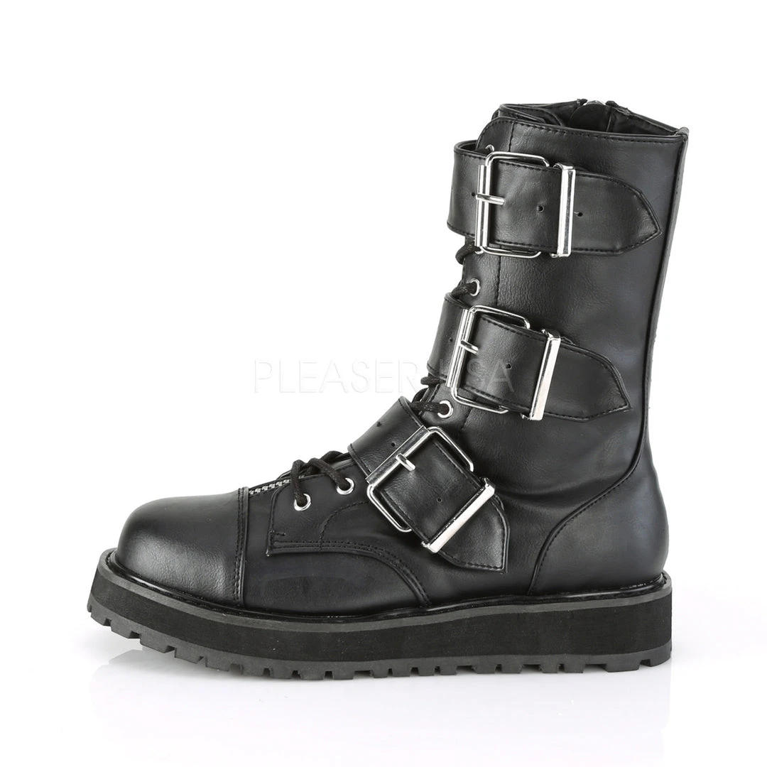 Gothic Boots Demonia VALOR 210 Boots 5 Gothic Boots Demonia VALOR 210 Boots