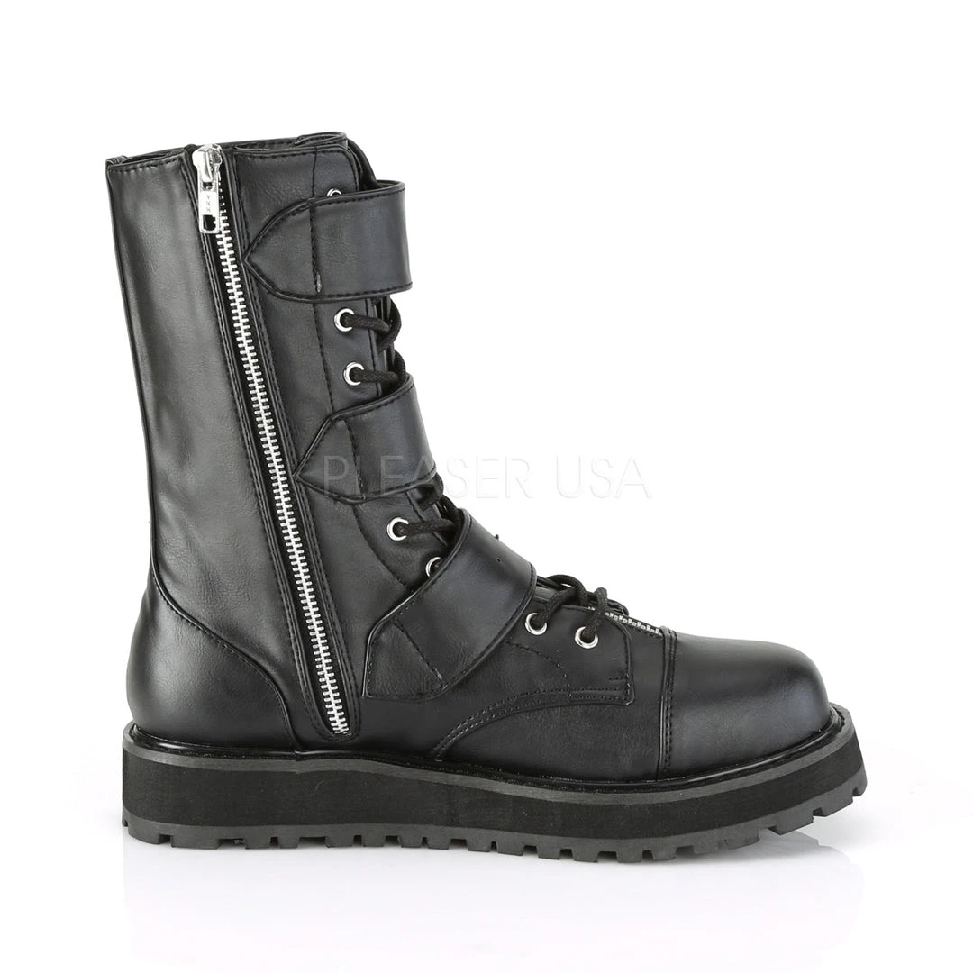 Gothic Boots Demonia VALOR 210 Boots 7 Gothic Boots Demonia VALOR 210 Boots