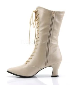 Steampunk Boots Funtasma Victorian 120 Boots Cream