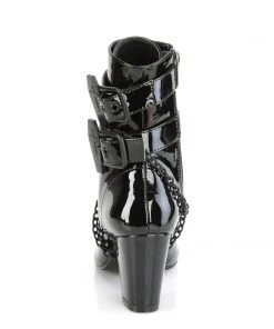 Demonia VIVIKA 128 Boots Patent Gothic Boots