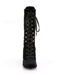 Demonia VIVIKA-205 Boots Velvet Gothic Boots 11 Demonia VIVIKA-205 Boots Velvet Gothic Boots