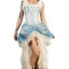 Burleska Versailles Blue Corset Dress Ladies Gothic Clothing