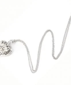 Pocketwatches Steampunk Jewellery Steampunk Pocket Watch, Silver Tone Heart Shaped Necklace Watch