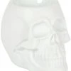 Something Different All Homeware White Skull Oil Burner 2 Something Different All Homeware White Skull Oil Burner