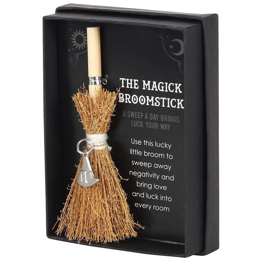 Something Different All Homeware Witch Hat Mini Magick Broomstick 4 Something Different All Homeware Witch Hat Mini Magick Broomstick
