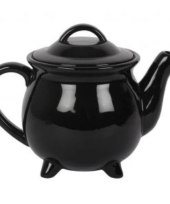 Something Different Dining & Barware Witches Brew Ceramic Cauldron Tea Set
