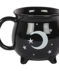 Something Different Dining & Barware Witches Brew Ceramic Cauldron Tea Set