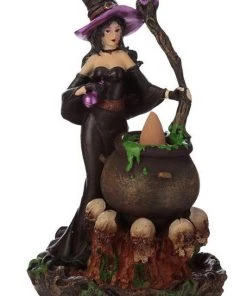 Puckator All Homeware Witches Cauldron Backflow Incense Burner