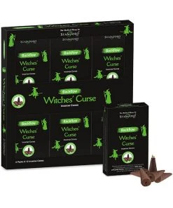 Alternative Gifts Incense Cones / Burners Stamford Witches Curse Backflow Incense Cones