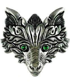 All Jewellery Witches Familiars Green Fox Pendant