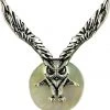 Witches Familiars Lammas Moon Owl Pendant