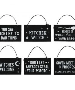 Something Different Coven Meeting Hanging Mini Sign