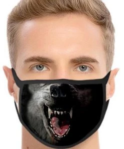 Alternative Gifts Wolf Face Mask