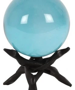 Something Different Wooden Crystal Ball Holder Medium All Homeware