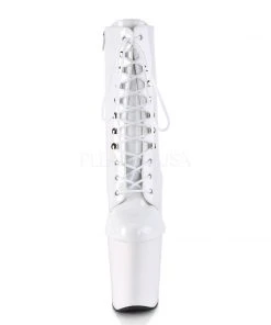 Pleaser XTREME 1020 Boots White Ladies Fetish Boots