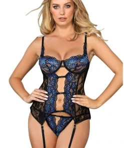 YesX Black Sapphire Lingerie Set