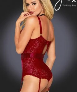 YesX Red Body Body, Bodysuits, Teddies