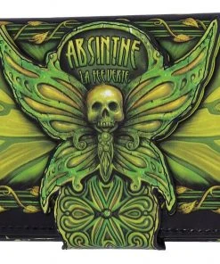 Nemesis Now Absinthe La Fee Verte Embossed Purse