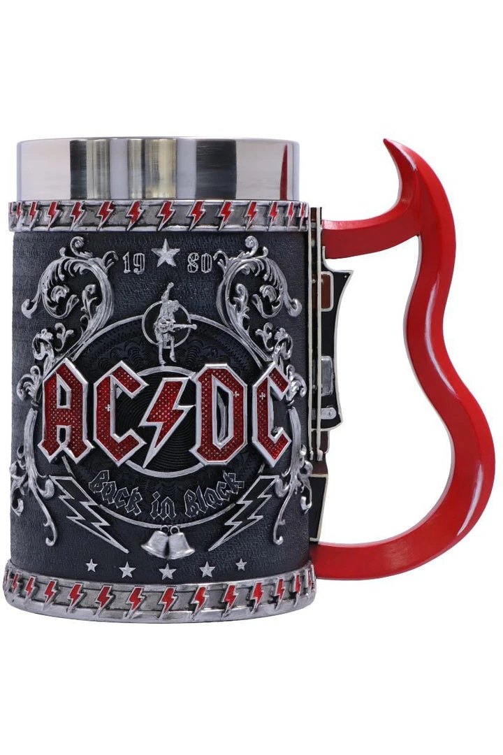Nemesis Now ACDC Back In Black Tankard AC-DC 3 Nemesis Now ACDC Back In Black Tankard AC-DC