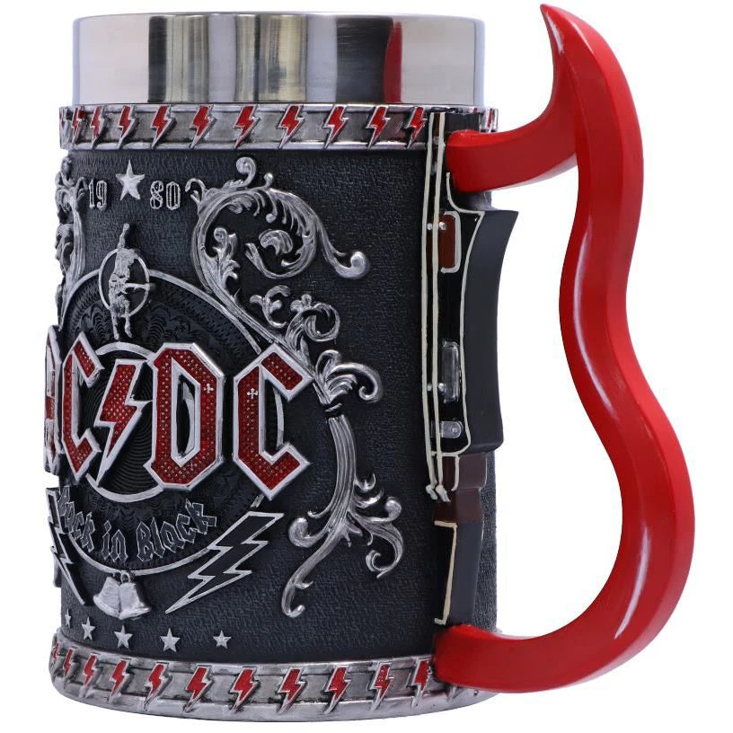 Nemesis Now ACDC Back In Black Tankard AC-DC 4 Nemesis Now ACDC Back In Black Tankard AC-DC