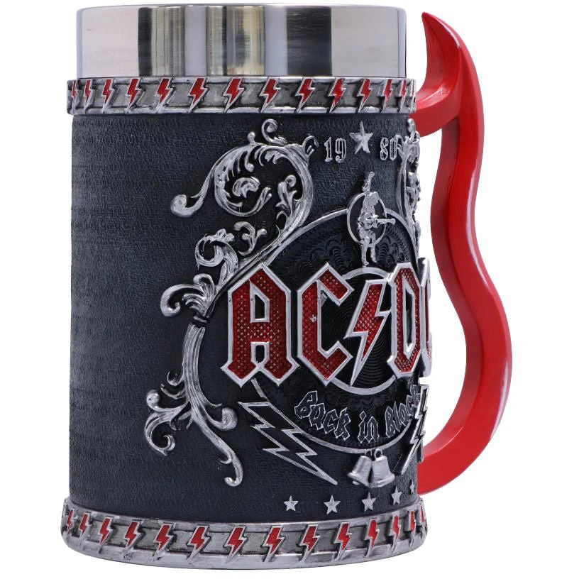 Nemesis Now ACDC Back In Black Tankard AC-DC 5 Nemesis Now ACDC Back In Black Tankard AC-DC