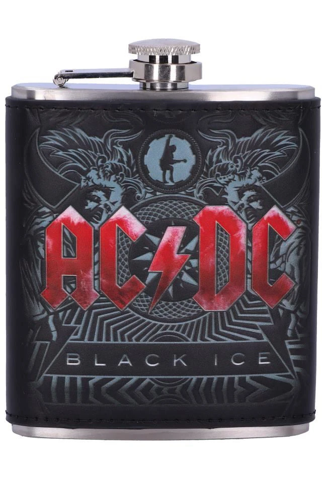 Nemesis Now AC-DC ACDC Black Ice Hip Flask 3 Nemesis Now AC-DC ACDC Black Ice Hip Flask