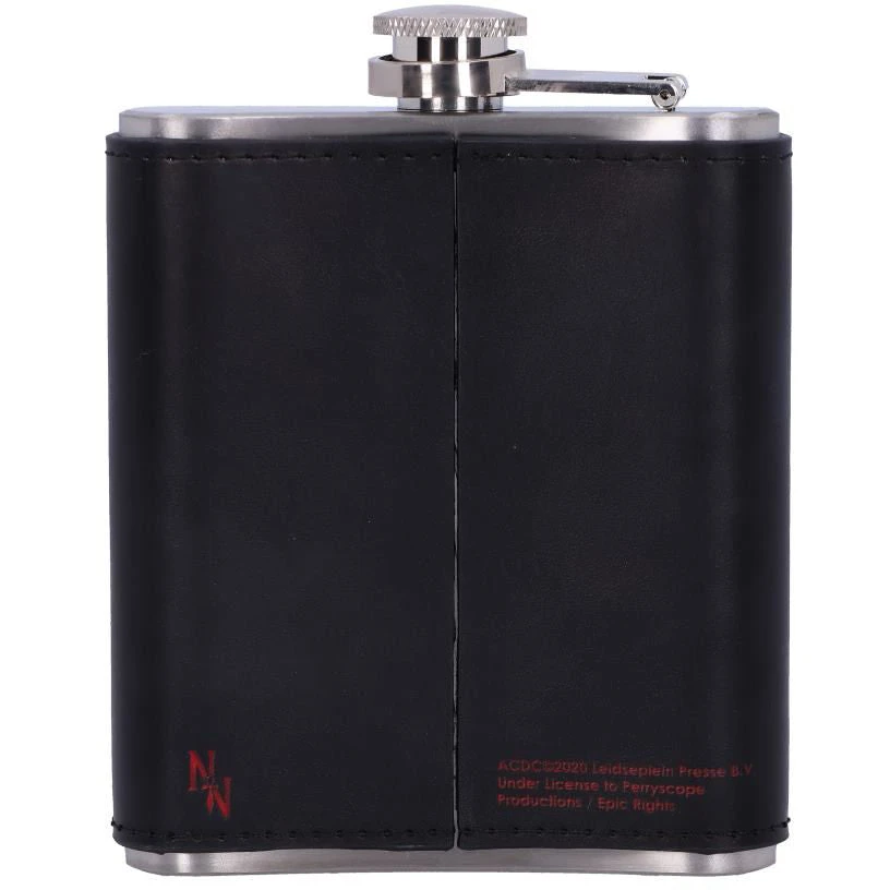 Nemesis Now AC-DC ACDC Black Ice Hip Flask 5 Nemesis Now AC-DC ACDC Black Ice Hip Flask