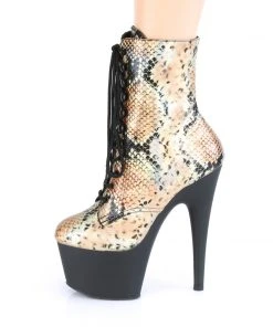 Pleaser ADORE 1020SP Gold Snake Print Boots 9 Pleaser ADORE 1020SP Gold Snake Print Boots
