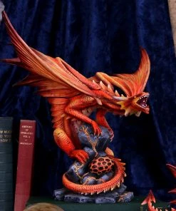 Nemesis Now Anne Stokes Adult Fire Dragon All Homeware