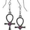 Alchemy Gothic Alchemy Ankh Of Osiris Earrings E372