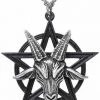 Alchemy Gothic Alchemy Baphomet Pendant Gothic Jewellery