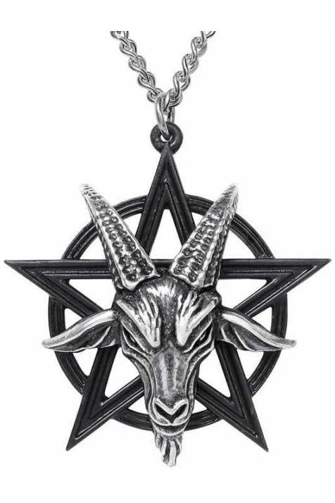 Alchemy Gothic Alchemy Baphomet Pendant Gothic Jewellery 3 Alchemy Gothic Alchemy Baphomet Pendant Gothic Jewellery