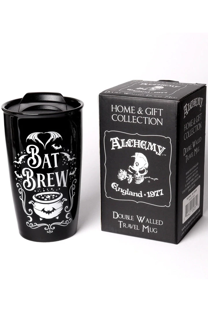 Alchemy Gothic Kitchen Alchemy Bat Brew Travel Mug 3 Alchemy Gothic Kitchen Alchemy Bat Brew Travel Mug