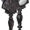 Alchemy Gothic Egyptian Alchemy Black Sacred Cat Hand Mirror