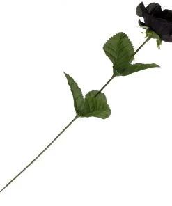 Gothic Accessories Alchemy Gothic Single Black Rose