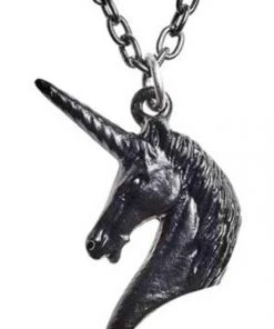 Alchemy Gothic All Jewellery Alchemy Black Unicorn Pendant