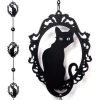 Alchemy Gothic Alchemy Cat Silhouette Wind Chime